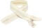 Unique Zipper YKK #5 Heavy Conceal - Invisible (Bridal Wear), Select Length and Color (Length 18 inches, Off White)